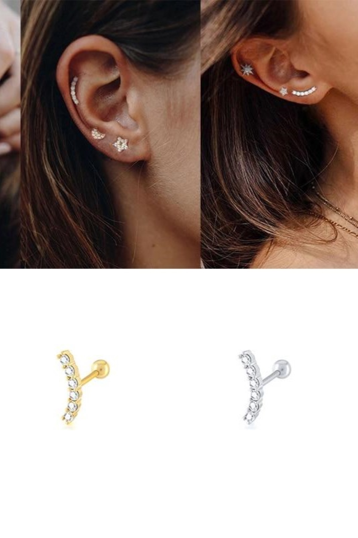 Arch Stud Earrings2