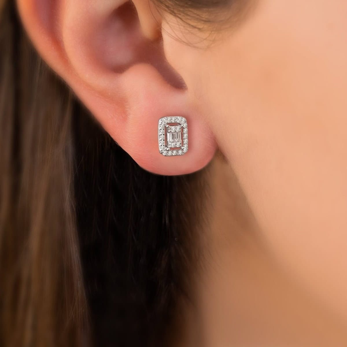 Emerald Sterling Silver Studs2